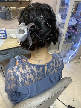 プーペ(pupe) ツインお団子