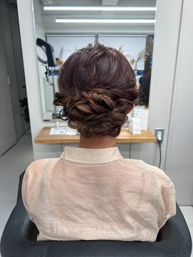 バルベストーキョーサウス(BARBES TOKYO SOUTH) 浴衣にもあうアップスタイル【清板】