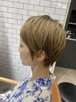 ハツ 橋本(HATSU) オン眉オシャレショート