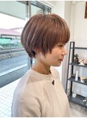 マッシュショート[長後/藤沢/ショート/ボブ/カラー/髪質改善]