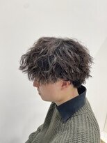 メンズアヴァンス イオンモール和歌山店(MENS AVANCE.)&nbsp;ツイストパーマ×ツーブロック×ナチュラルフェード