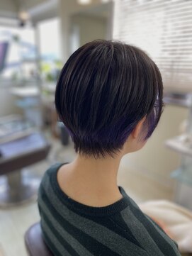 マーブル(marble) ショート×インナーカラー