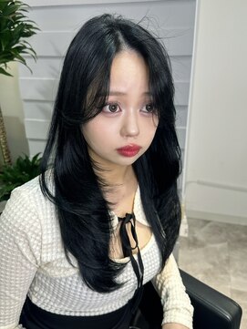 ゲームバイアランスミシー 心斎橋(GAME by Alan Smithee) ワンホンヘア/レイヤーカット/心斎橋