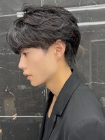 サイン メンズ 表参道(SIGN men's) フェザーパーマセンターパートニュアンスパーマダウンパーマ