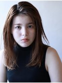 本八幡×美容院×かきあげストレート