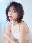 《Agu hair》オリーブくびれBOB×numberA.ベースケアミルク