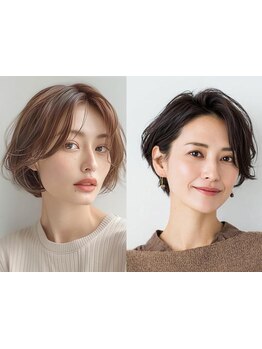 大人女性に似合わせる！骨格補正ショートで“自分史上最高のバランス”に♪