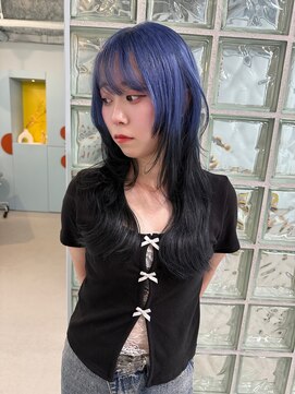 クリム(qulim) ☆ブルー×ブラック