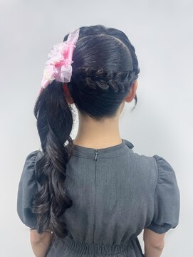 アールエーサロンモノクロ 秋葉原(RA SALON モノクロ) あみかちゅサイドテール