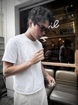 ソーレ(sole) mitsukiメンズカットパーマピンパーマ外国人風刈り上げ理容室