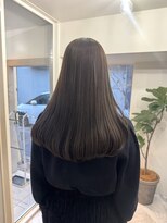 ロマリア(Lomalia)&nbsp;Lomalia表参道原宿ケアカラー暗めカラーグレージュ