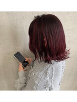 トリコ(ToricO)&nbsp;チェリーレッド　ダークレッド　ワインレッド　ダブルカラー