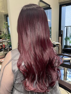 フリック 京都河原町店(FLICK) ★50代60代/ワインレッド/ボルドーカラー/白髪対応カラー