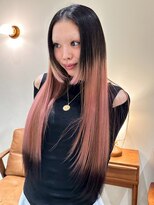 ハーパーズ 渋谷(harpers)&nbsp;ピンクグラデーションエンドカラー