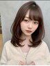 【韓国美人に☆】カット＋根元パーマ＋美髪トリートメント￥18,700
