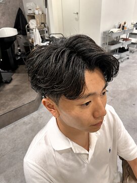グレイバイニューヨークニューヨーク 京都北大路(Gray by NYNY) フェザーパーマ