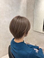 トキ(toki)&nbsp;ショート×ダークグレージュ