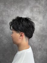 スピン 本八幡(SPIN)&nbsp;MEN’S HAIR/サーフカール/刈り上げセンターパート/本八幡