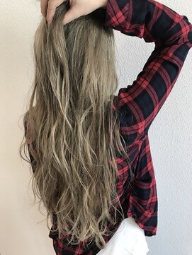 エイト オキナワ 沖縄新都心店(EIGHT okinawa) 【EIGHT 沖縄】お客様スタイル_フェザーロング