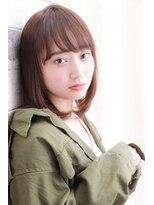 ネオリーブ チロル 横浜西口店(Neolive CiroL.)&nbsp;ナチュラルストレート★オレンジツヤブラウン