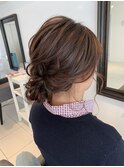 ナチュラルウェーブ　小顔アップ　二次会　パーティー　花嫁