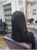 黒染めチックカラー☆ブルーグレージュ☆