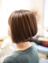 リビーチ ヘア リゾート 赤羽(Rebeach HAIR RESORT)&nbsp;【赤羽リビーチ】大人の白髪隠しハイライト＆前下がりボブ