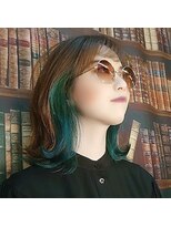 アズスペース シークエフエム 西八王子(As Space Siq FM)&nbsp;インナーカラーの外ハネ/西八王子/高尾/目白台狭間/北野★