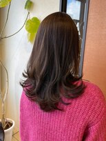 レビジュヘアー 桂店(LEVIJU HAIR)&nbsp;ゆったりレイヤースタイル