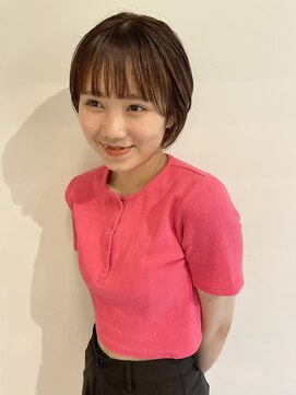 トーチ(torch) ブラウンカラー×ショート