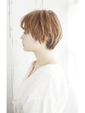 ダブルスタンダードプラスエヌ(W-STANDARD+n) 20代30代40代　表情豊かな夏ショート【松山】