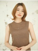 レイヤーくびれボブ
