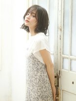 フーチー クーチー アマティー 豊中店(FUCHI KUCHI amati)&nbsp;前下がりふわふわボブ