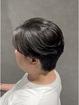 ルミス 銀座(Lumis) 黒髪/束感/ストレート/ショート/縮毛矯正