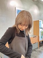 ニール シトロン 名古屋 伏見 丸の内(NEELU citron)&nbsp;【Neelu_misa】ミルクティーグレージュ