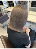 ブリーチ有!グレーベージュ♪ほんのりラベンダー♪