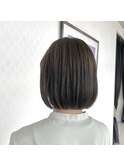 お手入れ楽ちんボブ×アッシュカラー