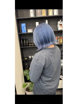 アウラシザーワークス(Aura scissors works) ネイビーブルー