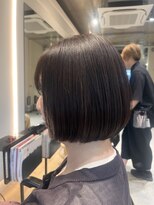 ヘア デザイン リスク(HAIR DESIGN RISK)&nbsp;【RISK 白井琴菜】三鷹 大人のボブスタイル
