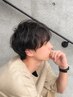 『Men's』メンズカット＋カラー＋コスメパーマorクリームシスパーマ