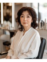 ラクレール 五香&nbsp;ミディアムスタイル【松戸#五香#白髪染め#カラー専門店】