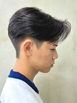 ニコ トウキョウ 渋谷(nico TOKYO)&nbsp;メンズ/センターパート/アップバング/ニュアンスパーマ