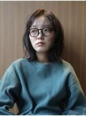 無造作ミディアムレイヤー