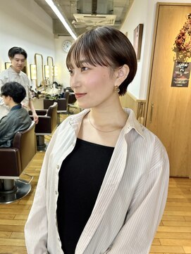 ロジエ(ROSIER) 前髪ありマッシュショートコンパクトショート