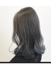髪質改善カラー+カット+ツヤサラ髪質改善システムトリートメント