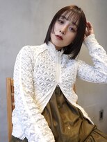 ニコ トウキョウ ヨコハマ(nico)&nbsp;ミニボブ/切りっぱなし/ボブ/縮毛矯正/タッセルボブ