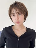 ウェーブミディアム似合わせカットメルティカラーショート/大宮