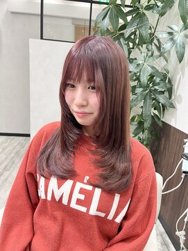 ベルヘアーデザイン 堺東(Belle hair Design) 外国人風レイヤー/レイヤーカット/前上がりレイヤー/レイヤー