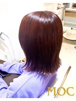 モック(moc)&nbsp;大人気切りっぱなしボブ