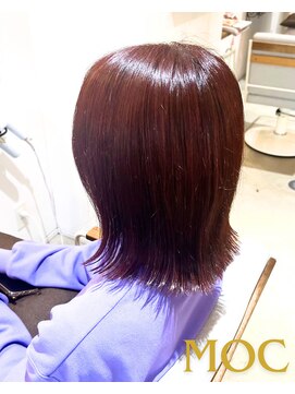 モック(moc) 大人気切りっぱなしボブ